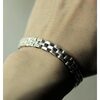 INTERIM TAXCO SILVER FLAT MEDIUM CHAIN BRACELET IT25S311画像