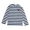 PLAY COMME des GARCONS RHINESTONE BORDER LS TEE AX-T805-051画像
