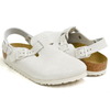 BIRKENSTOCK TOKIO (NARROW) ANTIQUE WHITE / SUEDE LEATHER 1029270画像