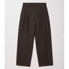 ULTERIOR WASHED VINTAGE TWILL TUCKED PANTS UPT68-KC217画像