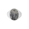 Garden of eden Oval signet ring ED25AW-122画像