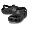 crocs CLASSIC CLOG "Mardi Mercredi" BLACK/BLACK 211769-060画像