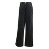 adidas W DENIM 3-STRIPES PANTS TRUE BLACK JD3109画像