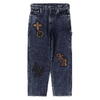 AVIREX LEATHER PATCH DENIM PANTS 7835211003画像