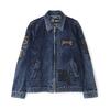AVIREX LEATHER PATCH DENIM JACKET 7835252015画像