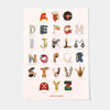 APPLEBUM “Alphabet” A4 Sticker HS2511004画像