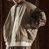 ANGENEHM Mixed Fabric Bomber Jacket AG05-022ACF画像