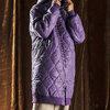 ANGENEHM Wave Quilted Zip Hooded Coat AG05-011ACF画像