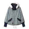 glamb High Neck Short Mods Coat GB0425-JKT07画像