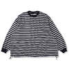 is-ness BALLOON STRIPES LONG SLEEVE T SHIRT 1004AWCS03画像