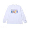 NEW ERA 長袖 オーバーサイズド コットン Tシャツ SESAME STREET セサミストリート Baseball 14682873画像