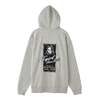 X-girl FACE BOX PATCH ZIP UP SWEAT HOODIE 105253012005画像