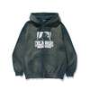 X-LARGE DISCHARGE PRINTED OG ZIP HOODED SWEATSHIRT 101253012005画像