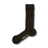 MARQUEE PLAYER Hybrid rib socks &ldquo;Made In Japan&rdquo; dark brown 9052画像