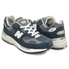 new balance U992NY NAVY / GREY / SILVER METALLIC画像