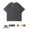 KRIFF MAYER ヘビーウェイトピグメントヘンリーTシャツ 2455803画像
