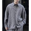 NONNOTTE Loose Weaving Herringbone Draping Shirt Type A N-25A-030画像