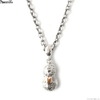 BERO TATOO PEANUTS S size SV x k10PG + Peanuts silver Chain 50cm画像
