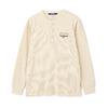 AVIREX HONEYCOMB WAFFLE HENRY NECK NAVAL T-SHIRT 7835230038画像