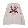 AVIREX H.V. EAGLE SLUB L/S T-SHIRT 7835230034画像