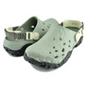 crocs ALL TERRAIN ATLAS CLOG GREY/BLACK 208391-1LN画像