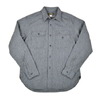 COLIMBO HUNTING GOODS Butte Work Shirt SELVEDGE HEATHER CHAMBRAY ZA-0309画像