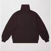 ULTERIOR SUPER FINE WOOL COTTON TURTLE-NECK TOP UCS96-KC219画像
