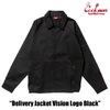 COOKMAN Delivery Jacket Vision Logo Black 161-53465画像
