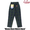 COOKMAN Chef Pants Woven Black Watch Check 231-53806画像