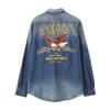 AVIREX EMB DENIM SHIRT ”HAYDEN VALLEY” 7835220014画像