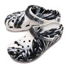 crocs Classic Marbled Clog White/Black 206867-103画像