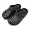 crocs Classic Glitter Clog Black-Glitter 205942-0WH画像