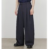 marka TWO TUCK BAGGY TROUSERS -2/60 WASHER WOOL GABARDINE- M25D01PT01C画像