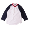 WALLA WALLA SPORT 3/4 BASEBALL TEE 3-TONE画像