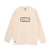 CHUMS CHUMS Logo Brushed L/S T-Shirt CH01-2666画像