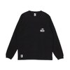 CHUMS Booby Face Pocket Brushed L/S T-Shirt CH01-2670画像