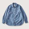 POST OVERALLS #3217-11 St.Louis : chambray indigo画像