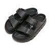 BIRKENSTOCK ARIZONA CHUNKY BLACK | NATURAL-LEATHER 1024565画像