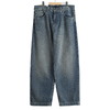 Carhartt WIP BRANDON PANT - Blue (worn used wash) I035893画像