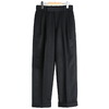 MARKAWARE DOUBULE PLEATED WIDE TROUSERS CASHMERE FLANNEL A25C23PT01C画像