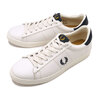 FRED PERRY SPENCER LEATHER SNOW-WHITE B4334-303画像