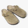 NEEDLES Clog Sandal Suede TAUPE画像