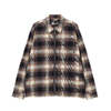 AVIREX OMBRE CHECK ZIP UP SHIRT 7835220013画像