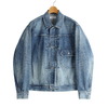 marka TYPE-1 DENIM JACKET -ORGANIC COTTON 13.5oz SELVEDGE DENIM- M25C02BL02C画像