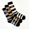TOYS McCOY 3-PACK BORDERED BOOTS SOCKS TMA2535画像
