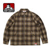 BEN DAVIS Heavy Plaid Zip Jacket T-25780002画像