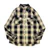 BIG MIKE HEAVY FLANNEL SHIRTS -OFF×MOCA×BLK- 102535100画像