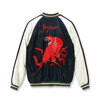 TAILOR TOYO Lot No. TT15793-119 / Mid 1950s Style Acetate Souvenir Jacket “RED TIGER” × “EAGLE” (AGING MODEL)画像