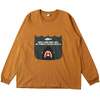 BARNS 6/- HOT-SHOT Print L/S T-shirt SAVE THE RED LIST BR-25422画像