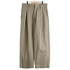 URU ORGANIC COTTON CHINO - 1 TUCK PANTS 25FOCC02画像